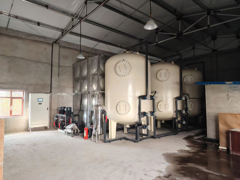 綠源肉業(yè)40噸除鐵錳設(shè)備